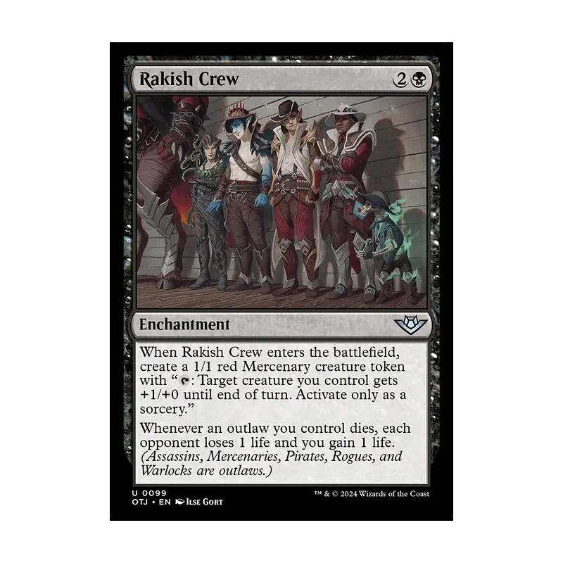 Rakish Crew - Outlaws of Thunder Junction (Near Mint)