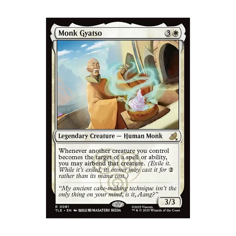 Monk Gyatso - Avatar: The Last Airbender Eternal (Near Mint)