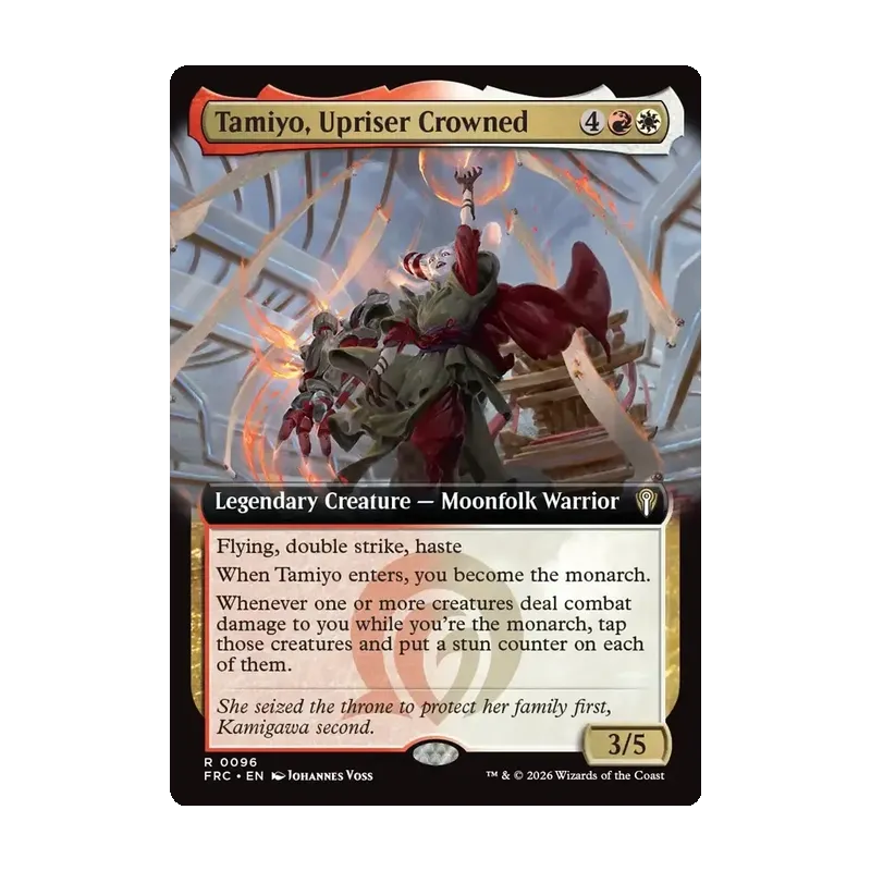 Tamiyo, Upriser Crowned (Extended Art) - Reality Fracture Commander (Near Mint)