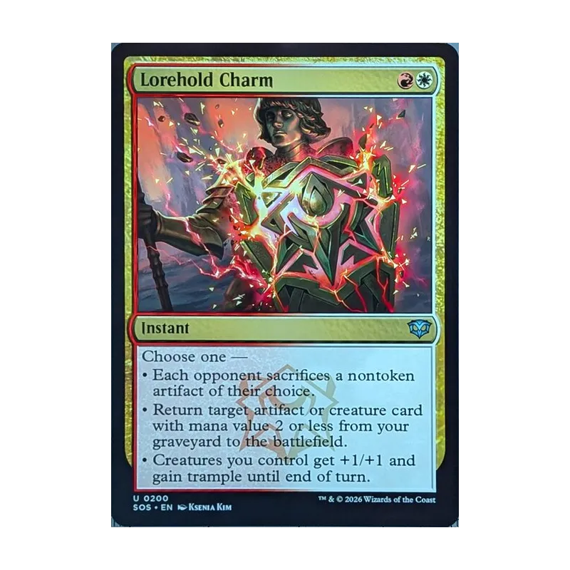 Lorehold Charm - Secrets of Strixhaven (Near Mint)