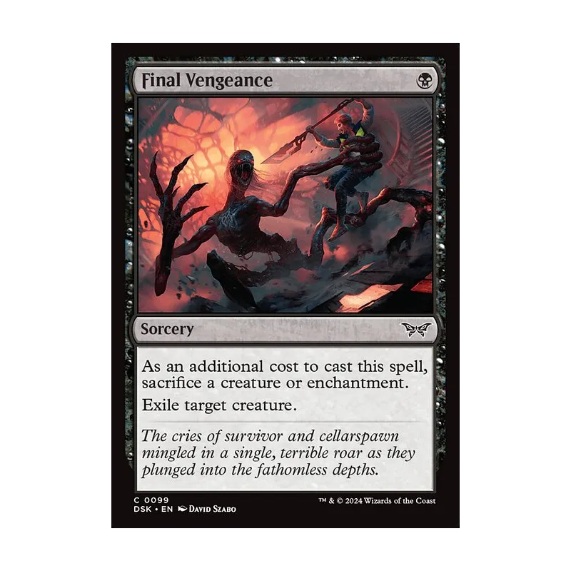 Final Vengeance - Duskmourn: House of Horror (Near Mint)