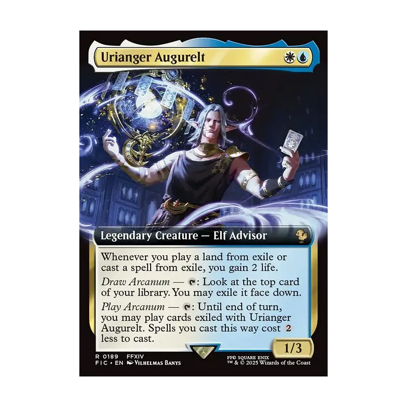 Urianger Augurelt (Extended Art) - Final Fantasy Commander (Near Mint)