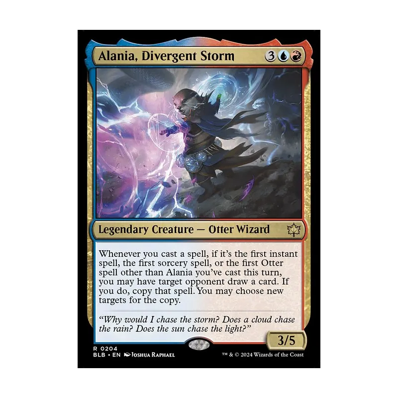 Alania, Divergent Storm - Bloomburrow (Near Mint)