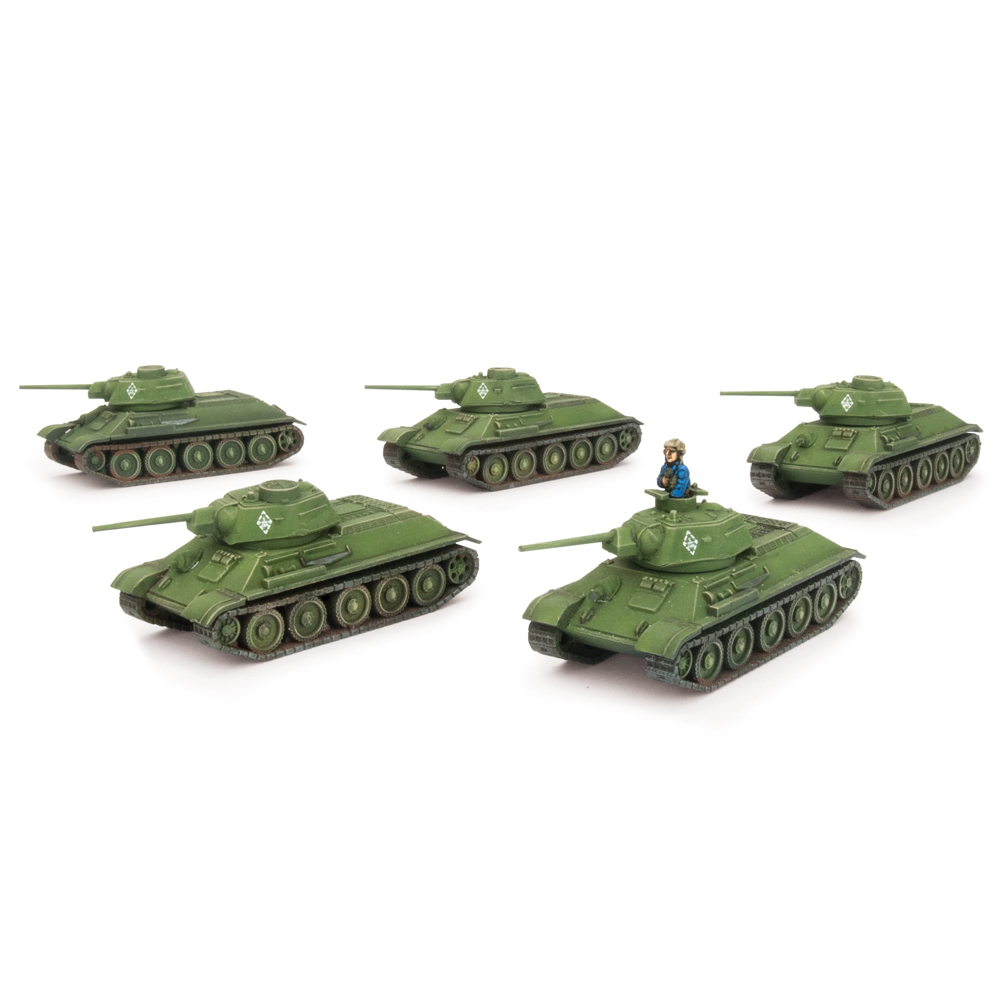 Flames of War WW2: Soviet - T-34 Tank Company