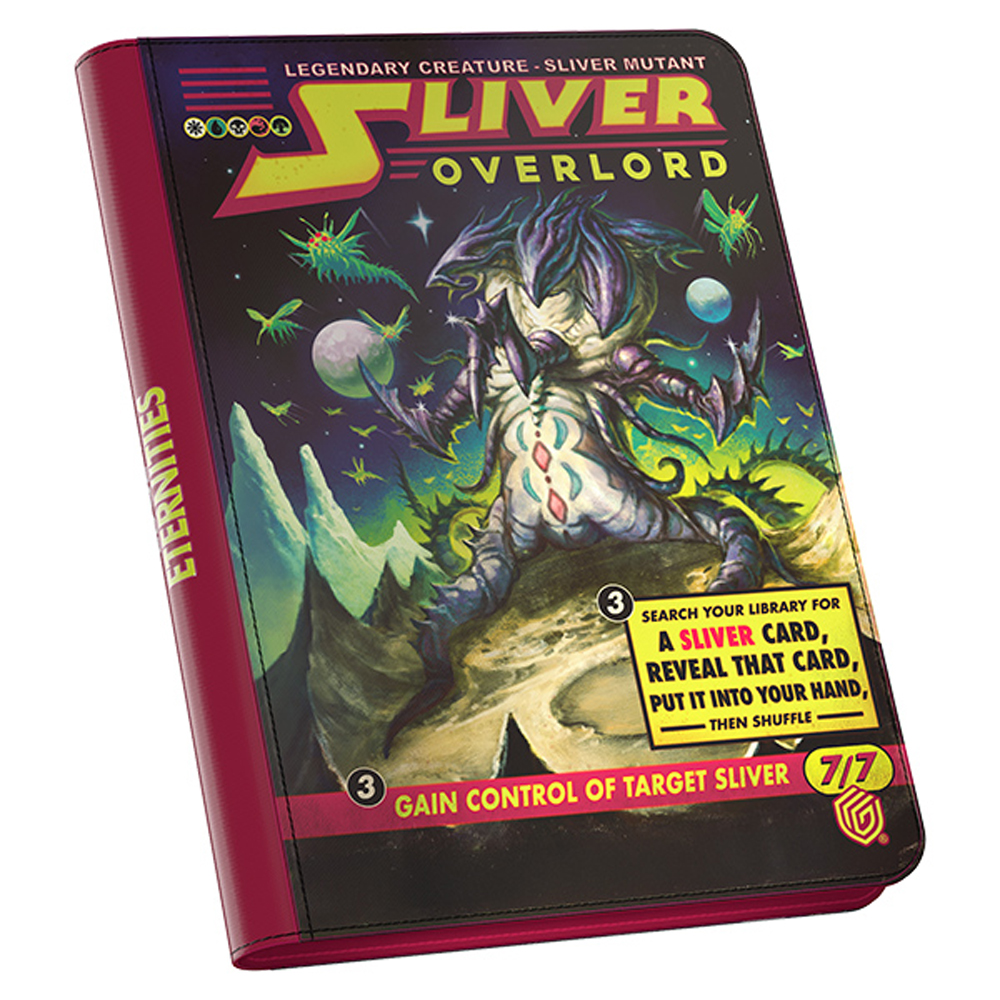 MtG 18-Pocket Zipfolio 360: Edge of Eternities: Sliver Overlord (Preorder)