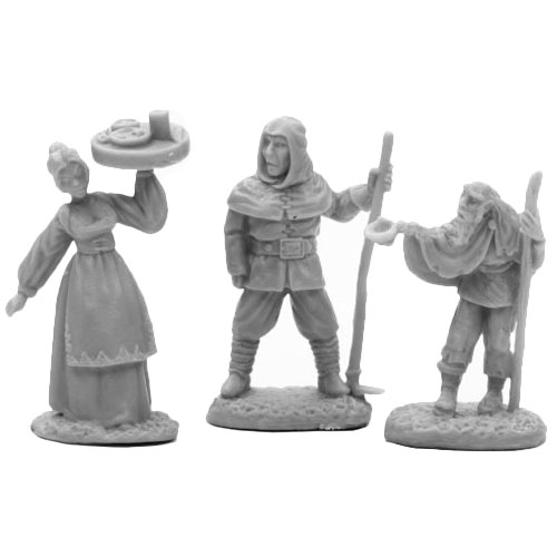 Bones: Townsfolk I (Wench, Farmer, Beggar)
