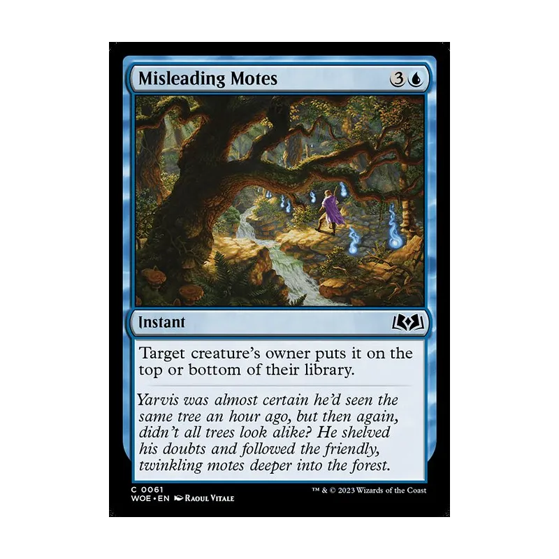 Misleading Motes - Wilds of Eldraine (Near Mint)