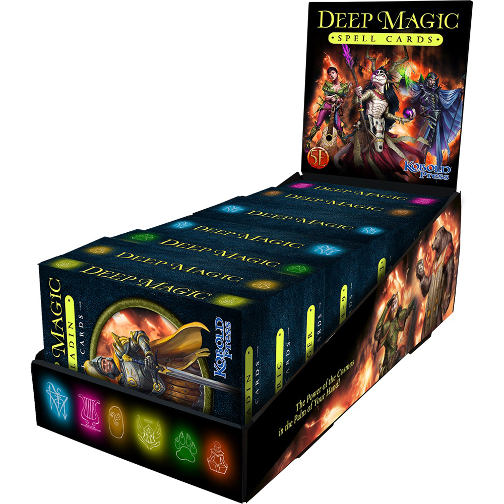 Deep Magic Wizard Deep Magic Spell Cards: Display Box | RPGs | Miniature Market