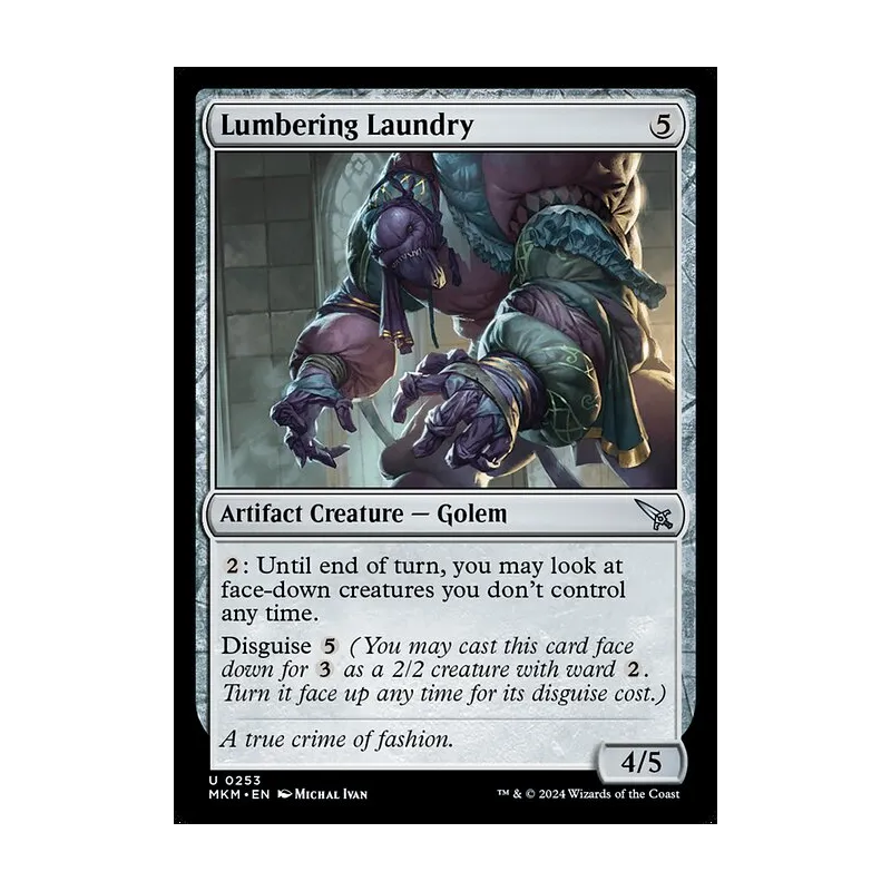 Lumbering Laundry - Murders at Karlov Manor (Near Mint)