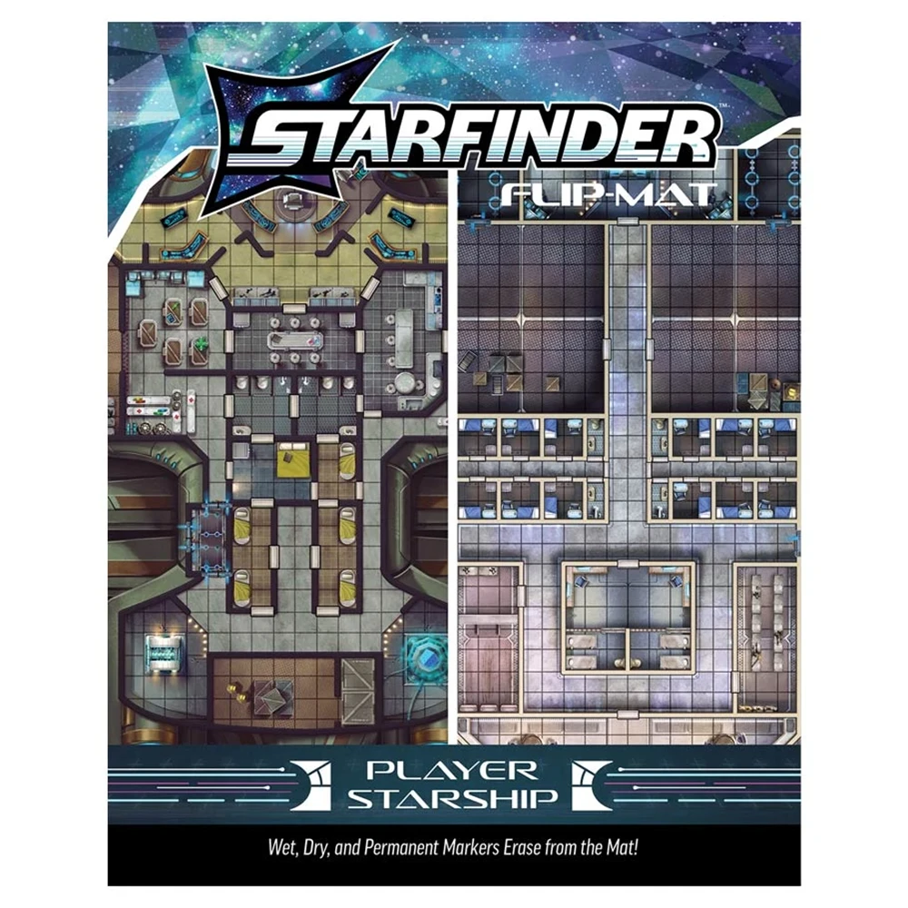 Starfinder 2E RPG: Flip-Mat: Player Starship (Preorder)