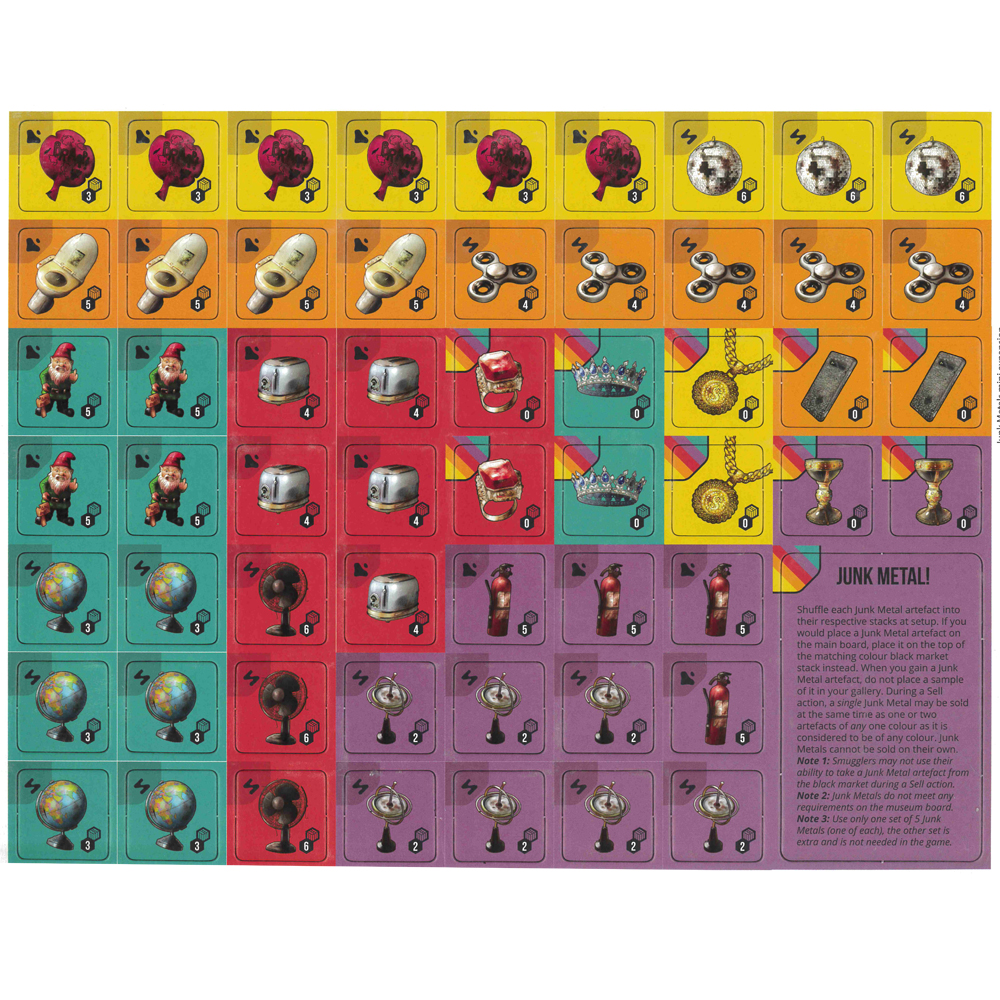 Excavation Earth: Junk Metal Mini Expansion (New Arrival)