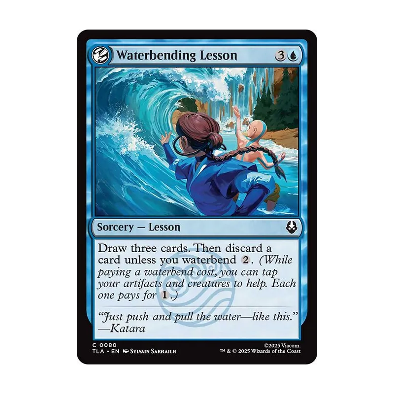 Waterbending Lesson - Avatar: The Last Airbender (Near Mint)