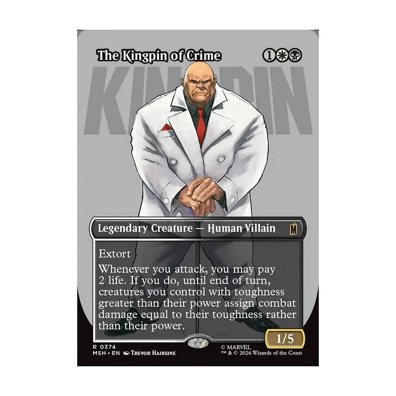 The Kingpin of Crime | Marvel Super Heroes MTG