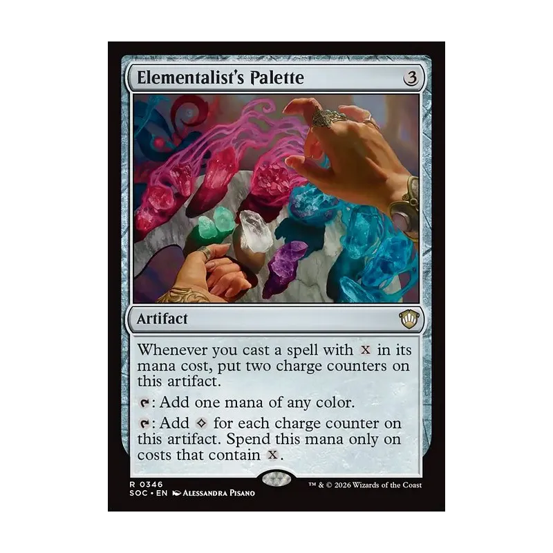 Elementalist's Palette - Secrets of Strixhaven Commander (Near Mint)