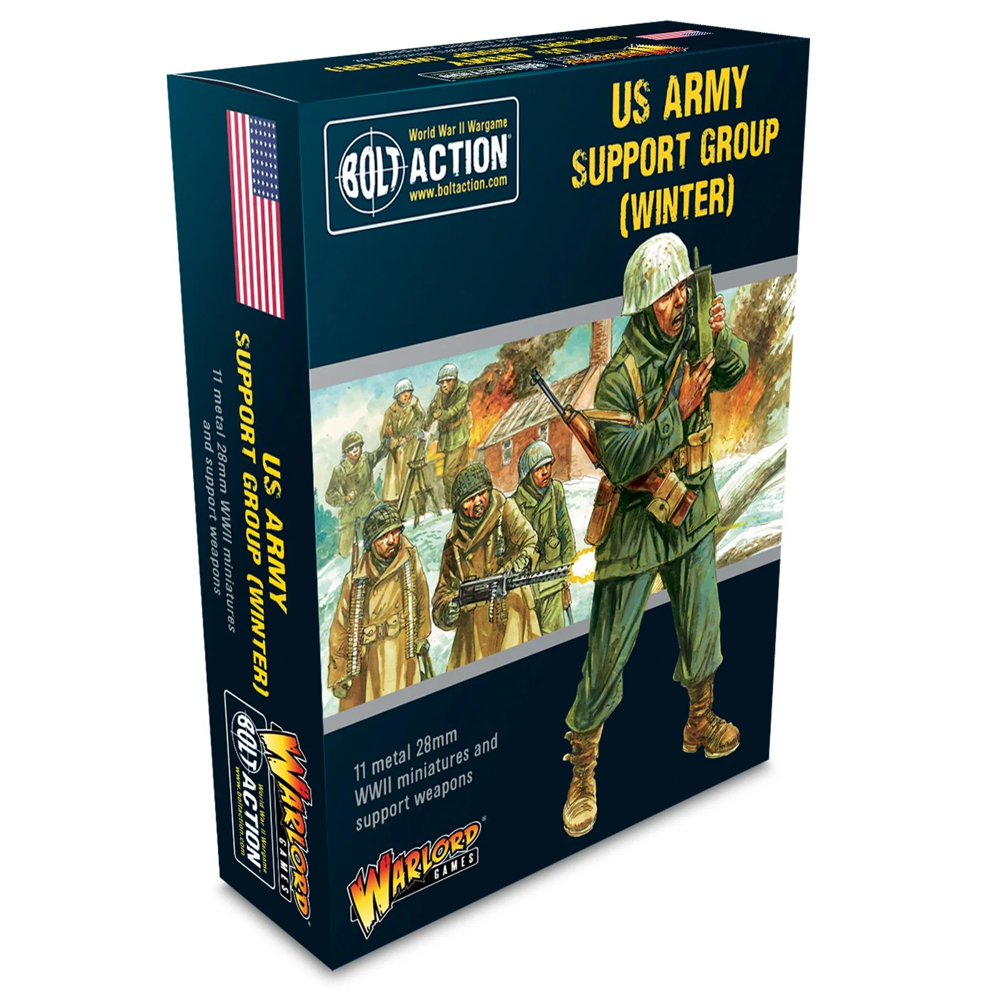 Bolt Action: US Army Winter Support Group (HQ, Mortar & MMG)