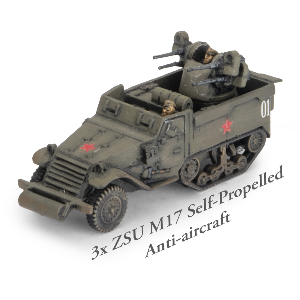 Flames of War WW2: Soviet Starter Force - M4 Sherman Forward Detachment