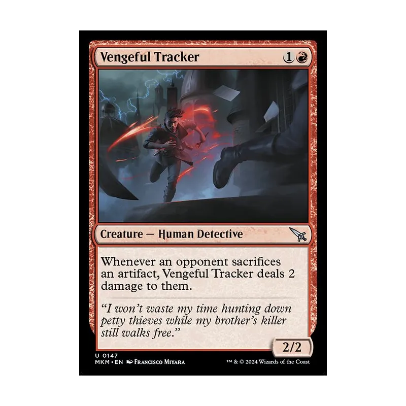 Vengeful Tracker - Murders at Karlov Manor (Near Mint)