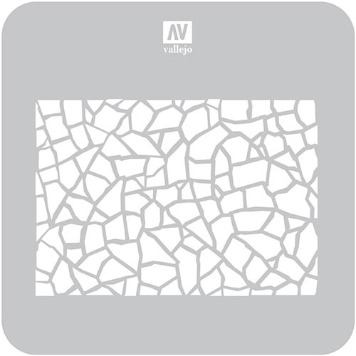 Hobby Stencil: Camouflage - Giraffe Camo WWII