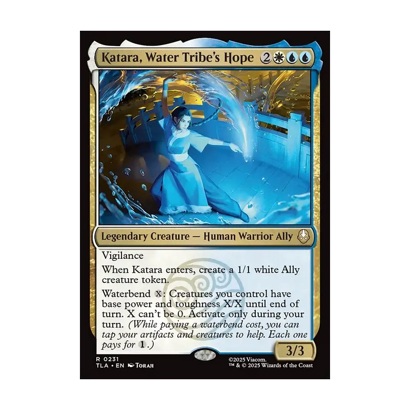 Katara, Water Tribe's Hope - Avatar: The Last Airbender (Near Mint)