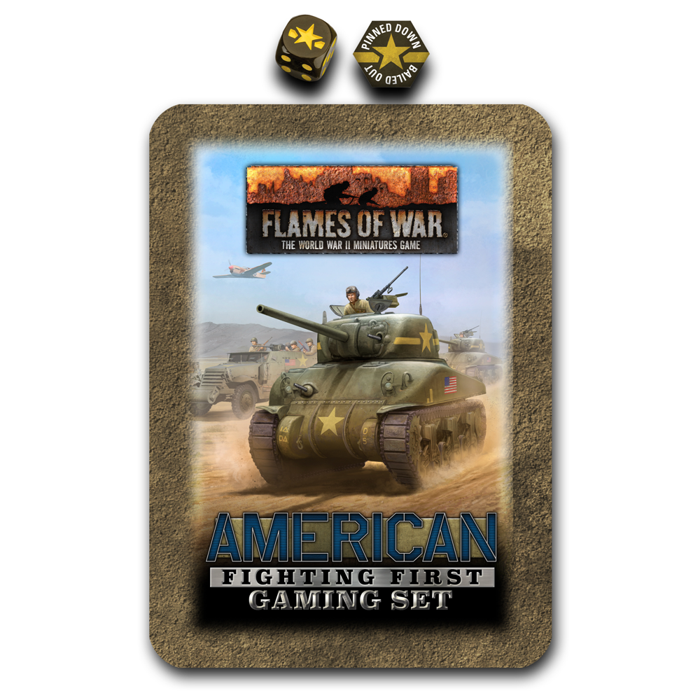 Flames of War WW2: American - Fighting First Gaming Set