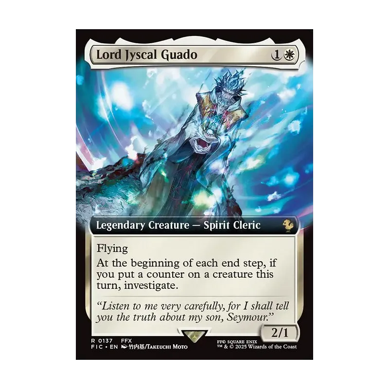 Lord Jyscal Guado (Extended Art) - Final Fantasy Commander (Near Mint)