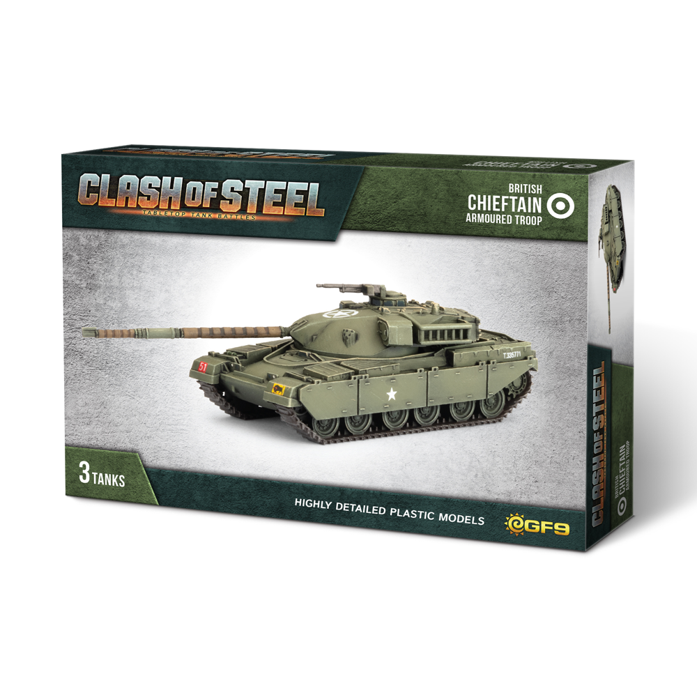 Clash of Steel: British - Chieftain Armoured Troop