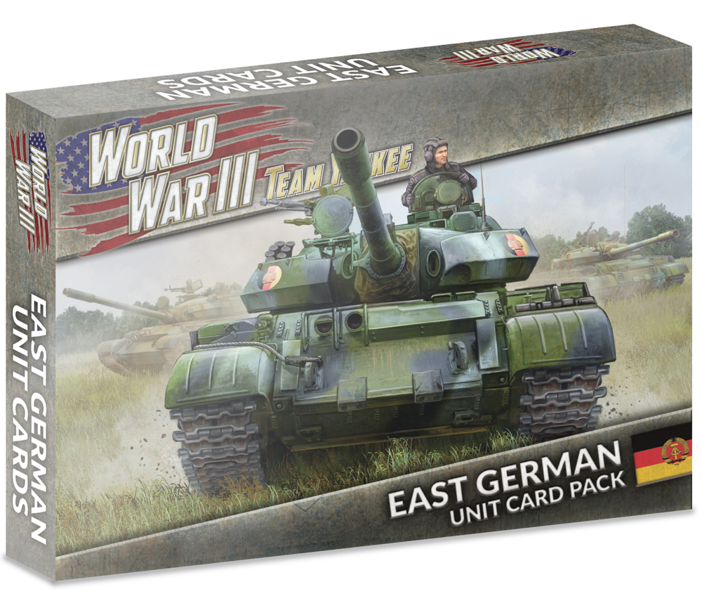 WWIII Team Yankee: East German Unit Card Pack