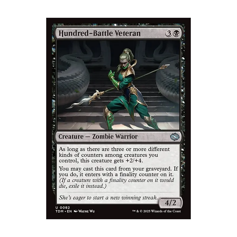 Hundred-Battle Veteran - Tarkir: Dragonstorm (Near Mint)