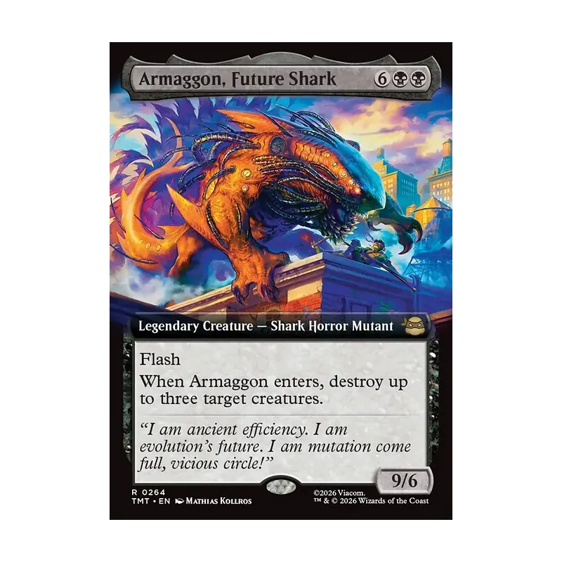 Armaggon, Future Shark (Extended Art) - Teenage Mutant Ninja Turtles (Near Mint)