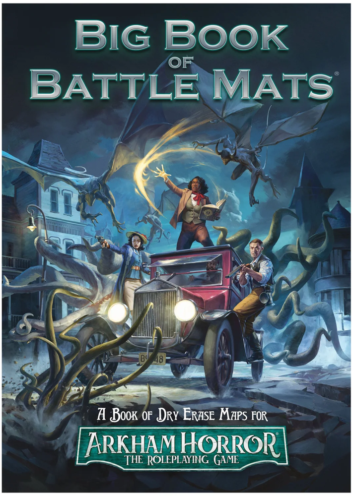 Big Book of Battle Mats: Arkham Horror RPG (Preorder)