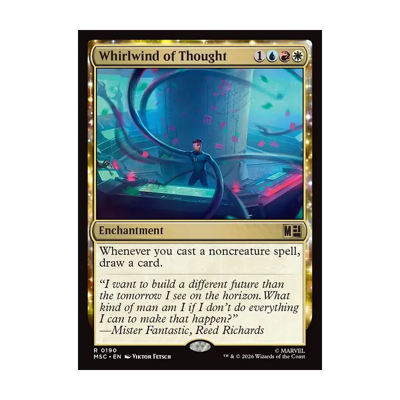 Whirlwind of Thought (Surge Foil) - Marvel Super Heroes Commander (Foil Near Mint)