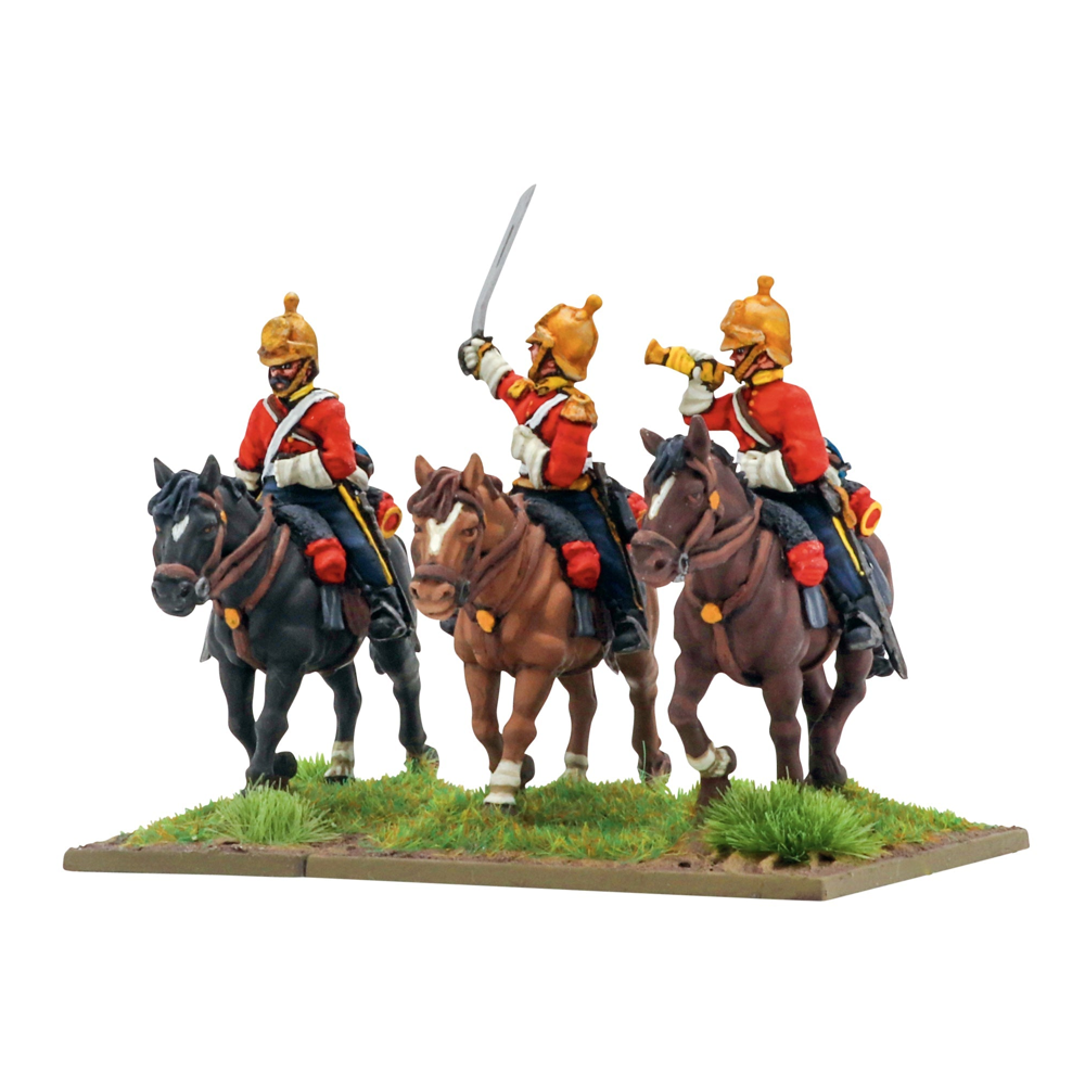 Black Powder: Crimean War - British Heavy Dragoons Command (Preorder)