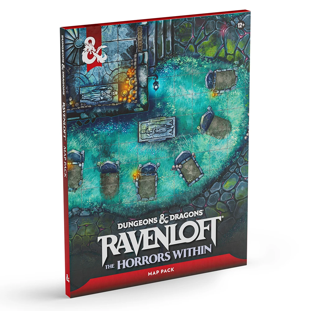D&D 5E RPG: Ravenloft: The Horrors Within - Map Pack (Preorder)