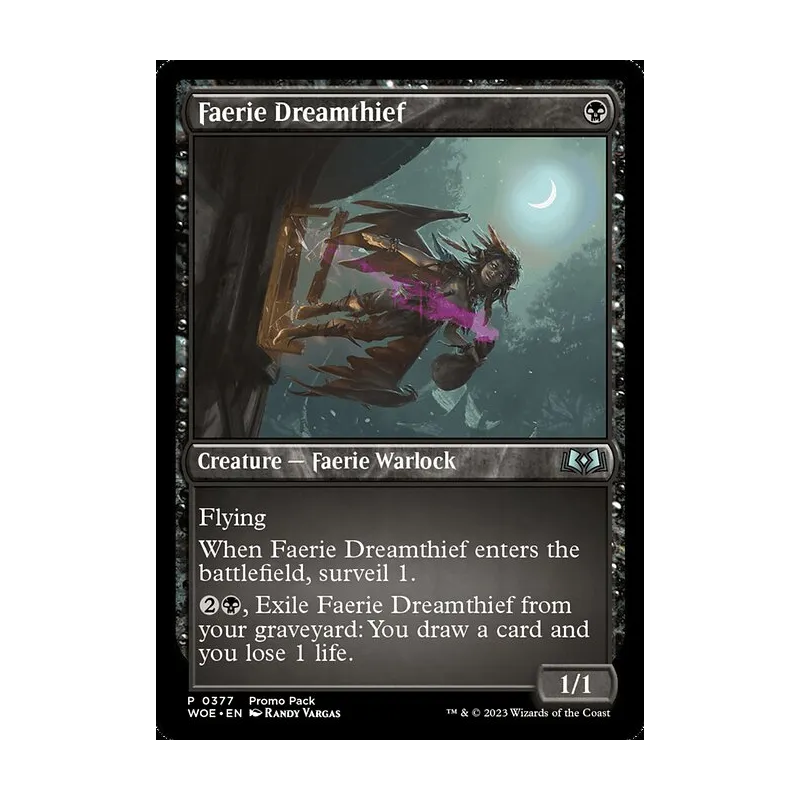 Faerie Dreamthief - Wilds of Eldraine (Near Mint)