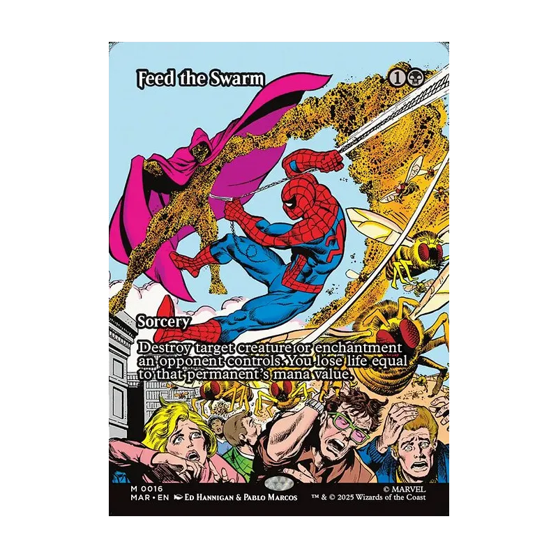 Feed the Swarm (Borderless) - Marvel Universe (Near Mint)