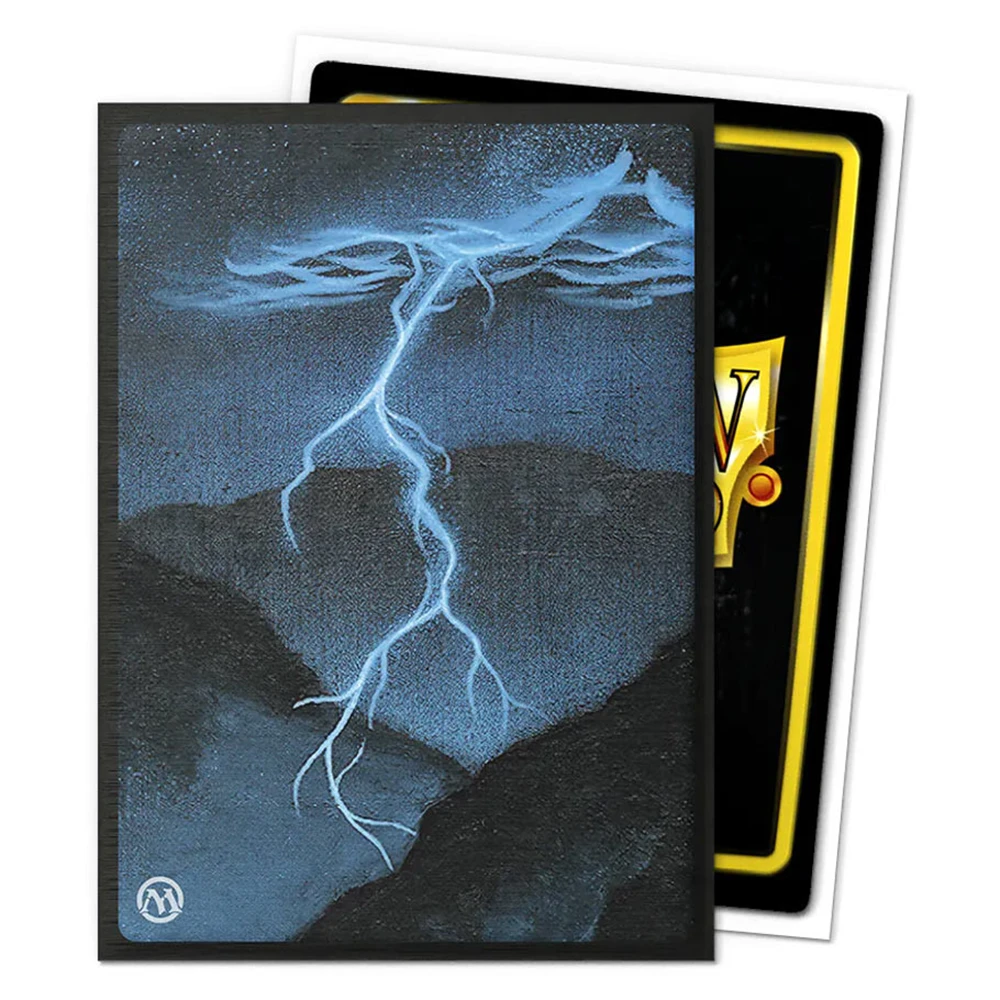 Dragon Shield Sleeves: Standard Brushed Art MTG Retro Series - Lightning Bolt (100) (Preorder)
