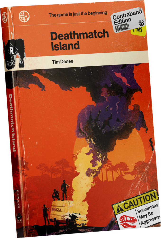 Deathmatch Island RPG: Rulebook (Softcover Contraband Edition) (New Arrival)