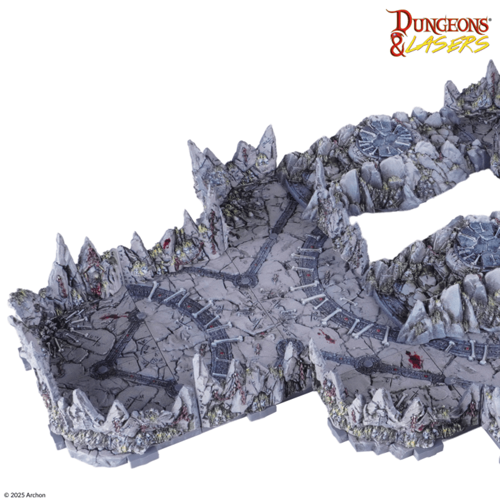 Dungeons & Lasers PrismaCast Pre-Painted: Ritual Site (New Arrival)