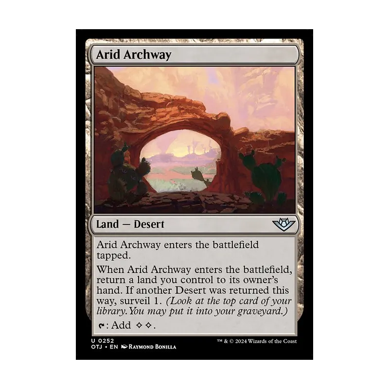 Arid Archway - Outlaws of Thunder Junction (Near Mint)