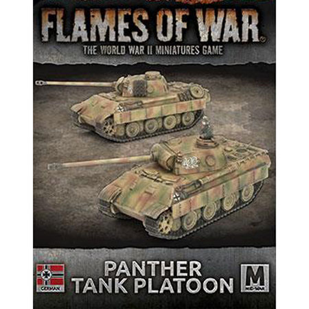 Flames of War: WW2 - Panther Tank Platoon
