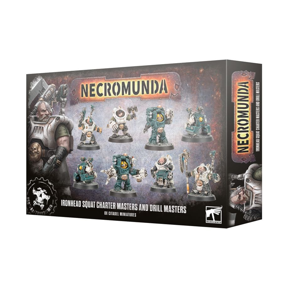 Necromunda: Ironhead Squat Charter and Drill Masters (Preorder)