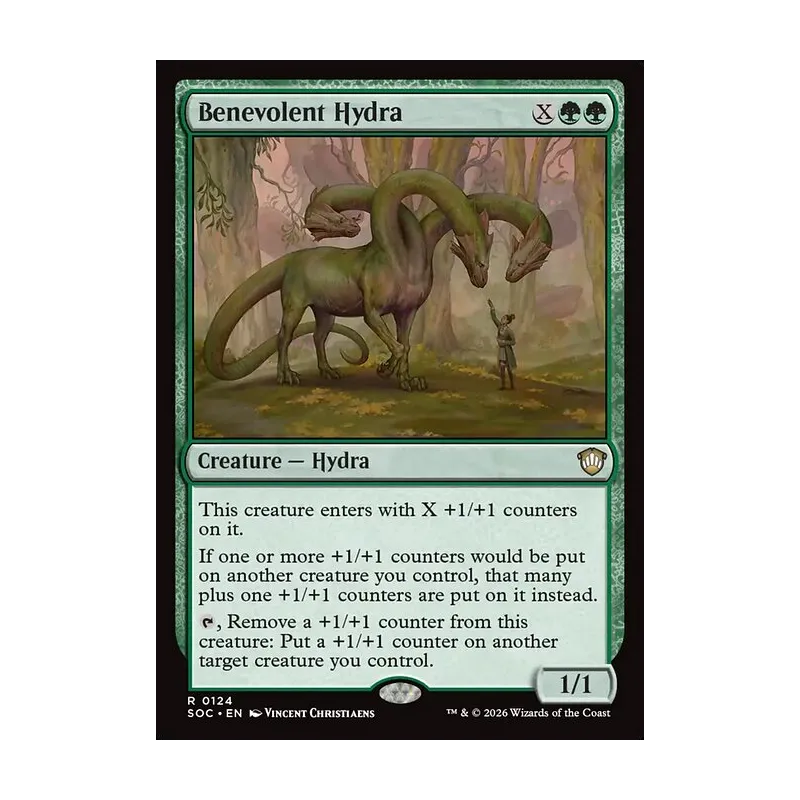 Benevolent Hydra - Secrets of Strixhaven Commander (Near Mint)
