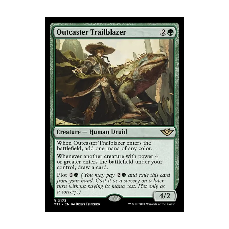 Outcaster Trailblazer - Outlaws of Thunder Junction (Near Mint)