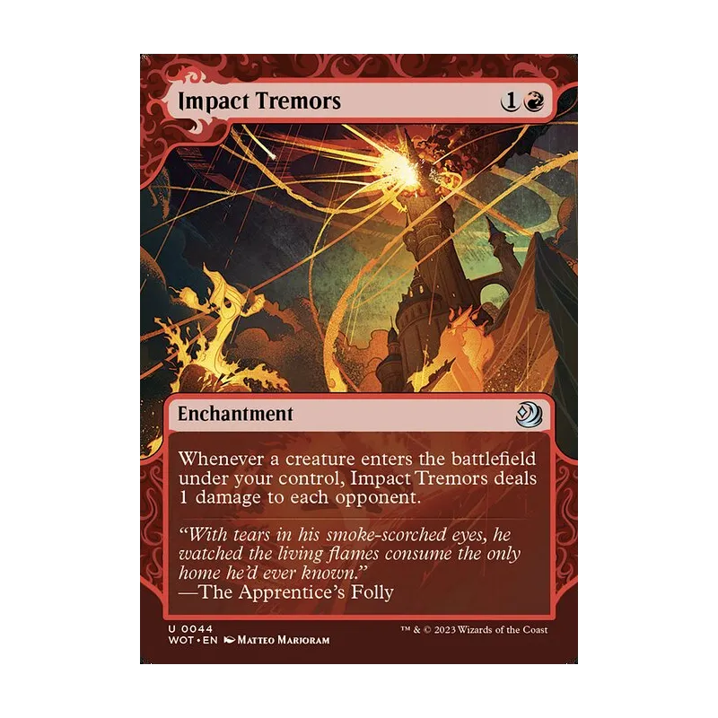 Impact Tremors - Wilds of Eldraine: Enchanting Tales (Near Mint)