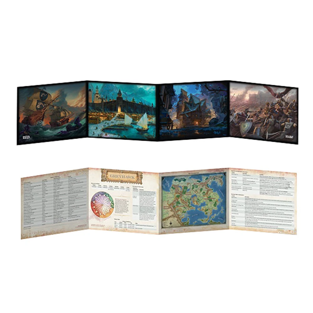D&D 5E: Dungeon Master's Guide- Premium Map Collection (New Arrival)