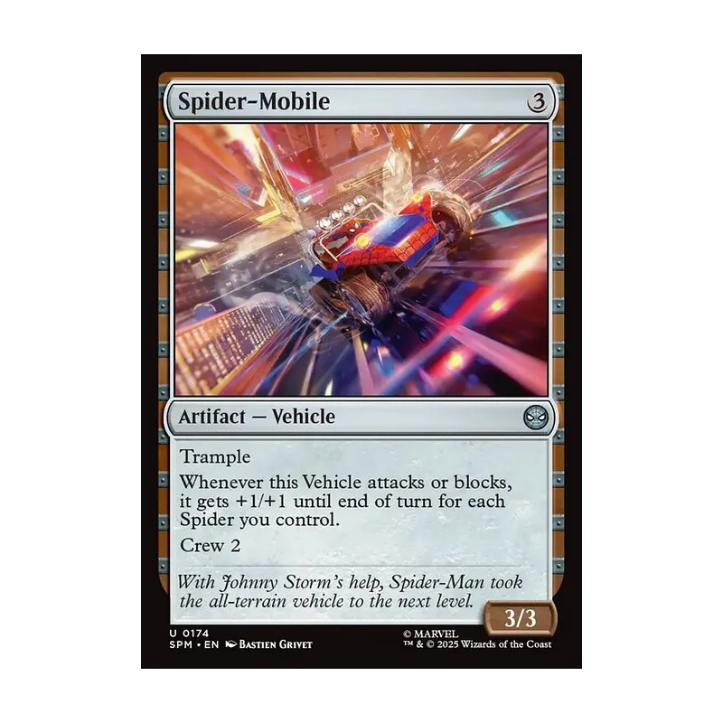 Spider-Mobile - Marvel's Spider-Man (Foil Near Mint)