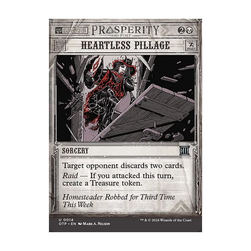 Heartless Pillage - Breaking News (Near Mint)
