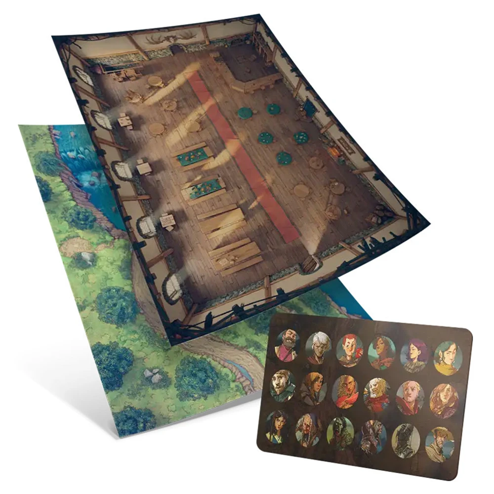 Legend in the Mist: Scene Maps & Tokens (Preorder)