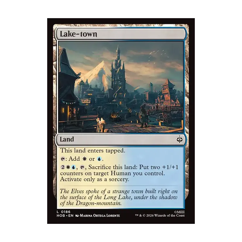 Lake-town - The Hobbit (Near Mint)