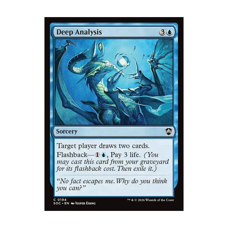 Deep Analysis - Secrets of Strixhaven Commander (Near Mint)
